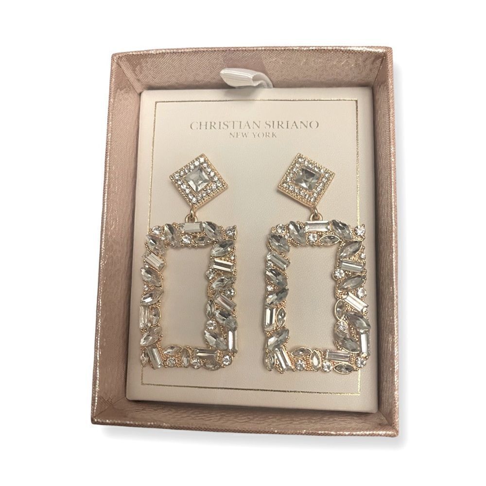 Crystalchandelierearrings 23$